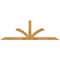 Ekena Millwork Richland Rough Sawn Timber Gable Bracket, Western Red Cedar, 84"W x 28"H x 4"D x 4"F, 8/12 Pitch GBW084X28X0404RIC00RWR - alternate 1